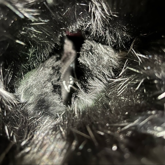 𝅺NEW Giuseppe Zanotti Black Suede Fur Lined Warm Sexy Heeled Tall Winter Boots - Picture 11 of 15